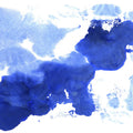 Denim Cloud Mural Wallpaper - pure wallpaper artwork