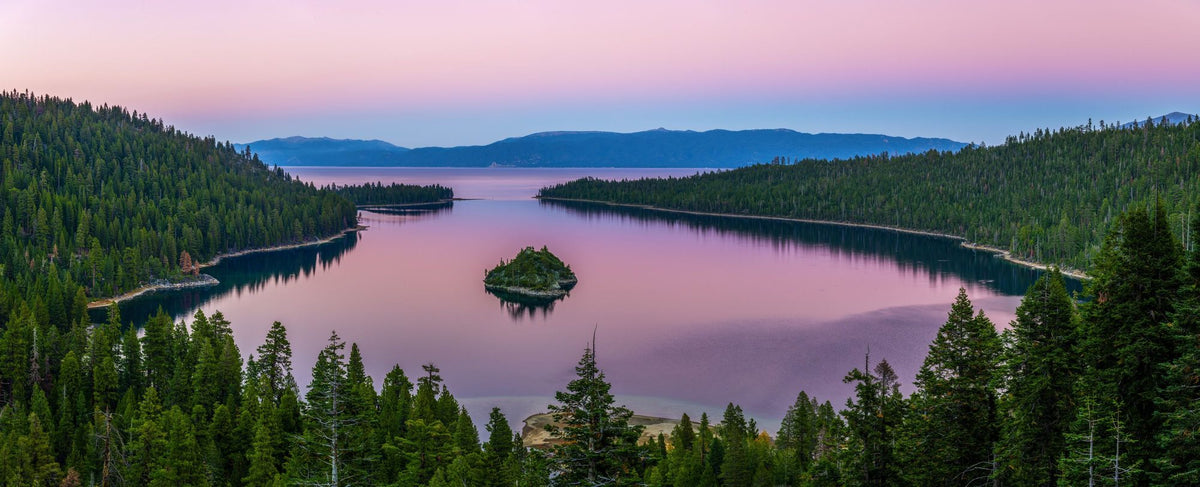 Emerald Bay Aerial Mural Wallpaper - pure wallpaper artwork