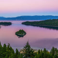 Emerald Bay Aerial Mural Wallpaper - pure wallpaper artwork