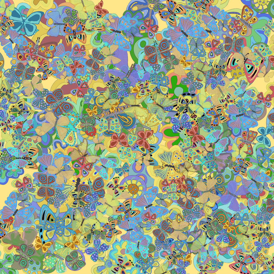 Summer Meadow Mix Mural Wallpaper