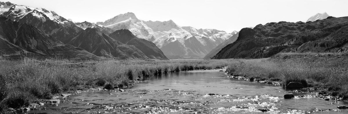 Mountain Stream Serenity Mural Wallpaper - pure wallpaper artwork