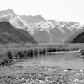 Mountain Stream Serenity Mural Wallpaper - pure wallpaper artwork