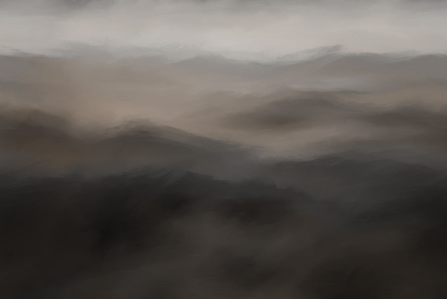 Beyond the Mountains, Earth Mural Wallpaper