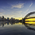 Sydney Sunset Mural Wallpaper - pure wallpaper artwork