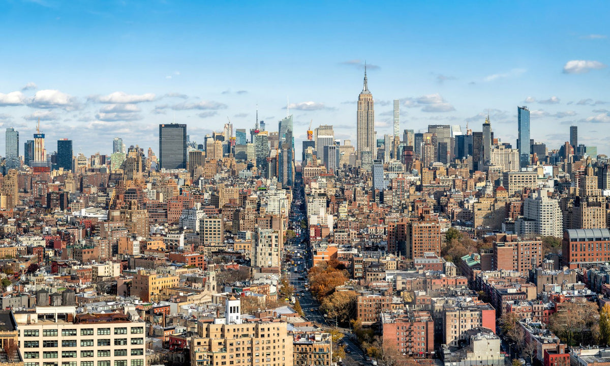 Midtown Streets Mural Wallpaper - pure wallpaper artwork