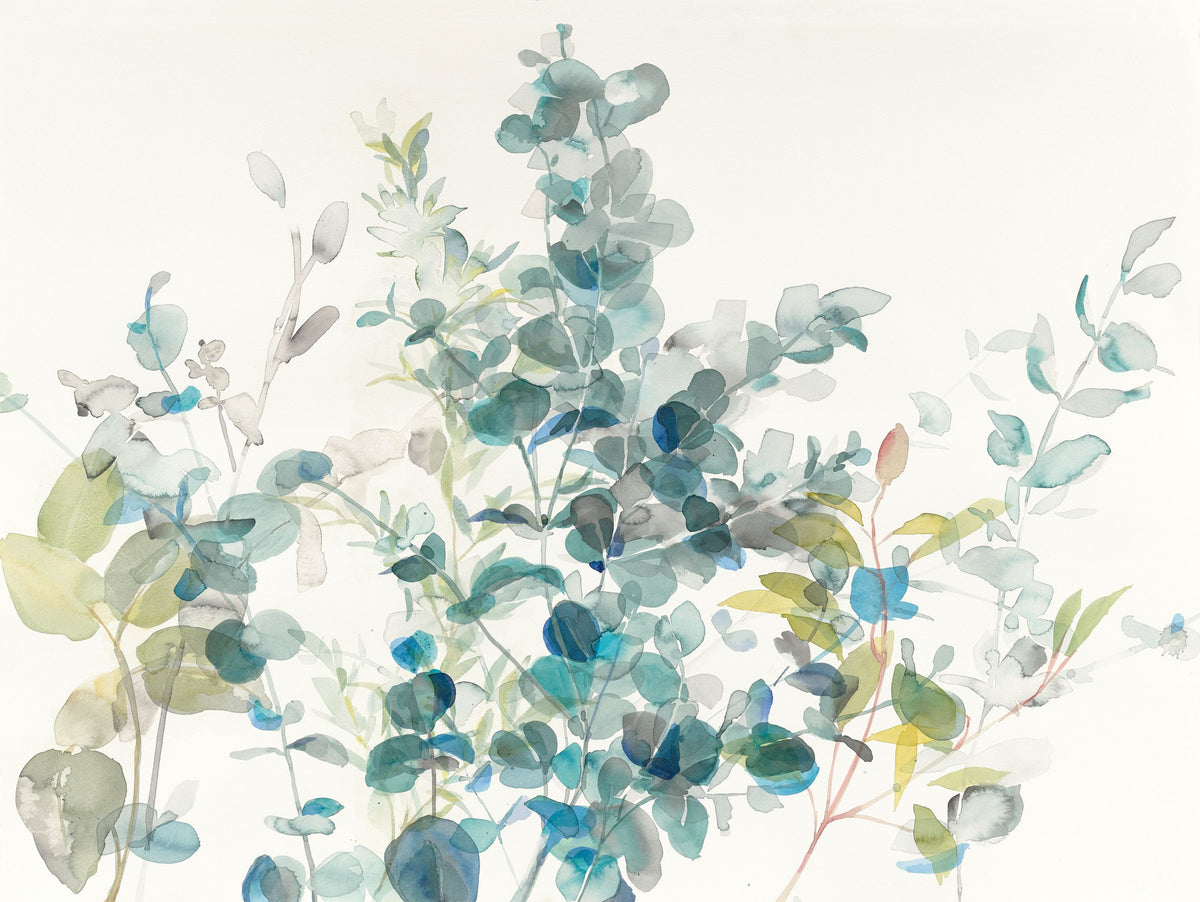 Eucalyptus I Mural Wallpaper - Light Tone - pure wallpaper artwork