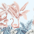 Stealth Flamingo Mural Wallpaper - pure wallpaper artwork