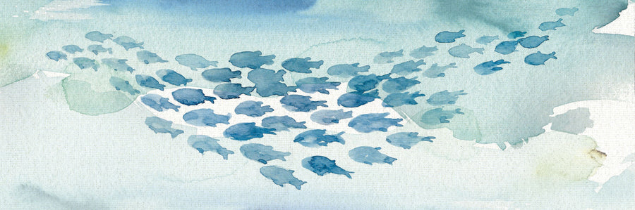 Sea Life I Mural Wallpaper