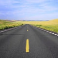 Open Road Horizon Mural Wallpaper - pure wallpaper artwork