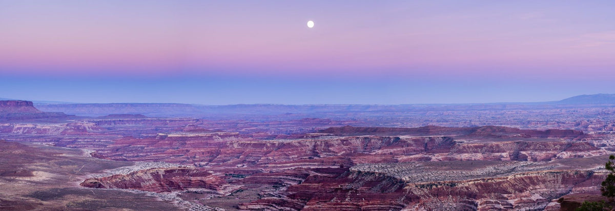 Moonlit Canyon Serenity Mural Wallpaper - pure wallpaper artwork