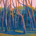 Dune Forest, Orange Mural Wallpaper - pure wallpaper artwork