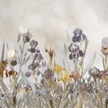 Iris Field Calm Mural Wallpaper - pure wallpaper artwork