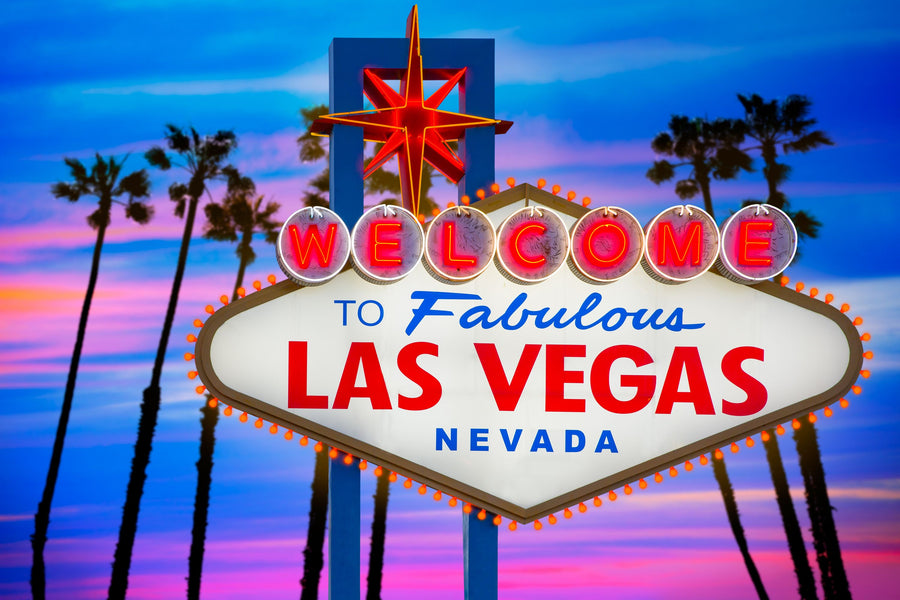 Welcome to Las Vegas Mural Wallpaper