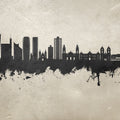 Lima Peru Skyline Concrete Mural Wallpaper - pure wallpaper artwork