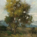 Pair of Trees I Mural Wallpaper - pure wallpaper artwork