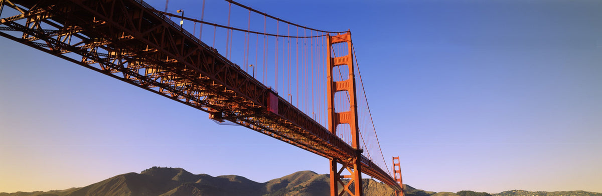 Golden Gate View Mural Wallpaper - pure wallpaper artwork