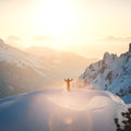 Skiers Rush Mural Wallpaper - pure wallpaper artwork