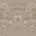 Scandi Flower I Mural Wallpaper - pure wallpaper artwork