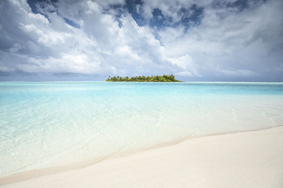 Aitutaki Beach Mural Wallpaper