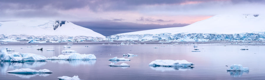 Antarctica Sunrise Mural Wallpaper