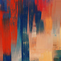Abstract Study in Red Mural Wallpaper - pure wallpaper artwork