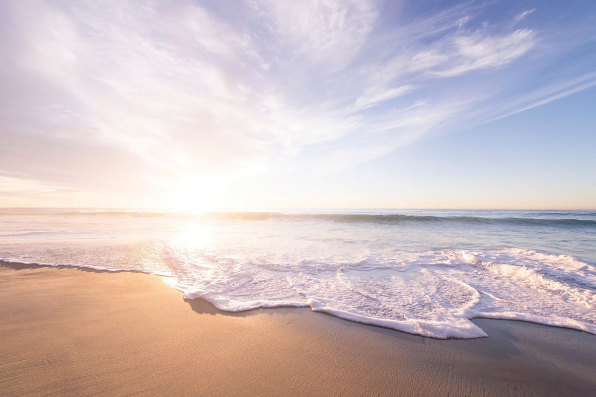 Sandy Beach Mural Wallpaper - pure wallpaper artwork