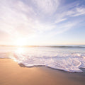Sandy Beach Mural Wallpaper - pure wallpaper artwork
