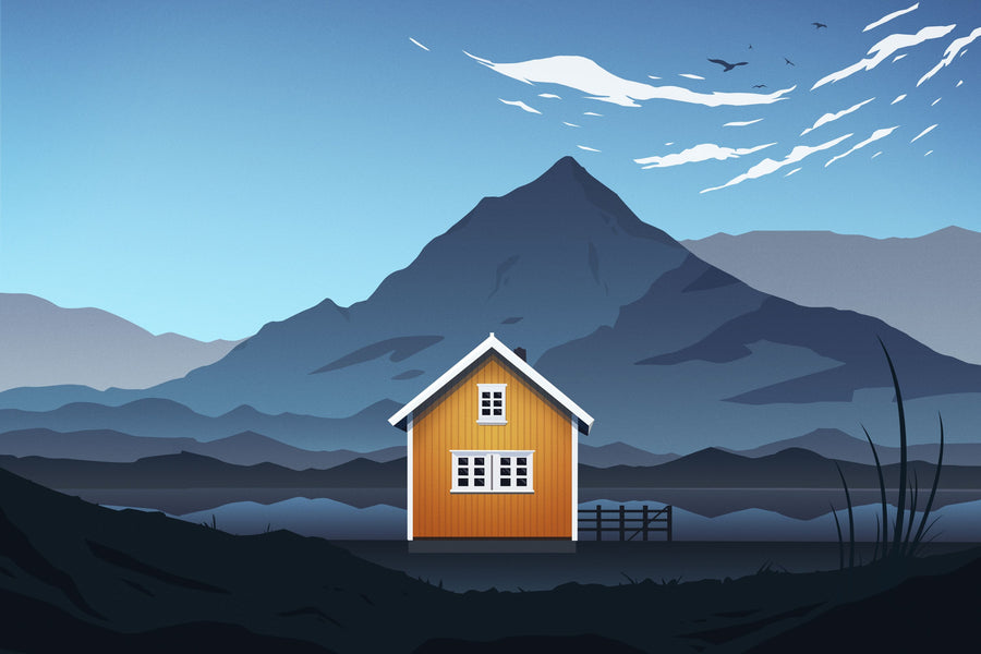 Travel Sweden Mural Wallpaper