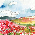 Wind Across the Meadow Mural Wallpaper - pure wallpaper artwork