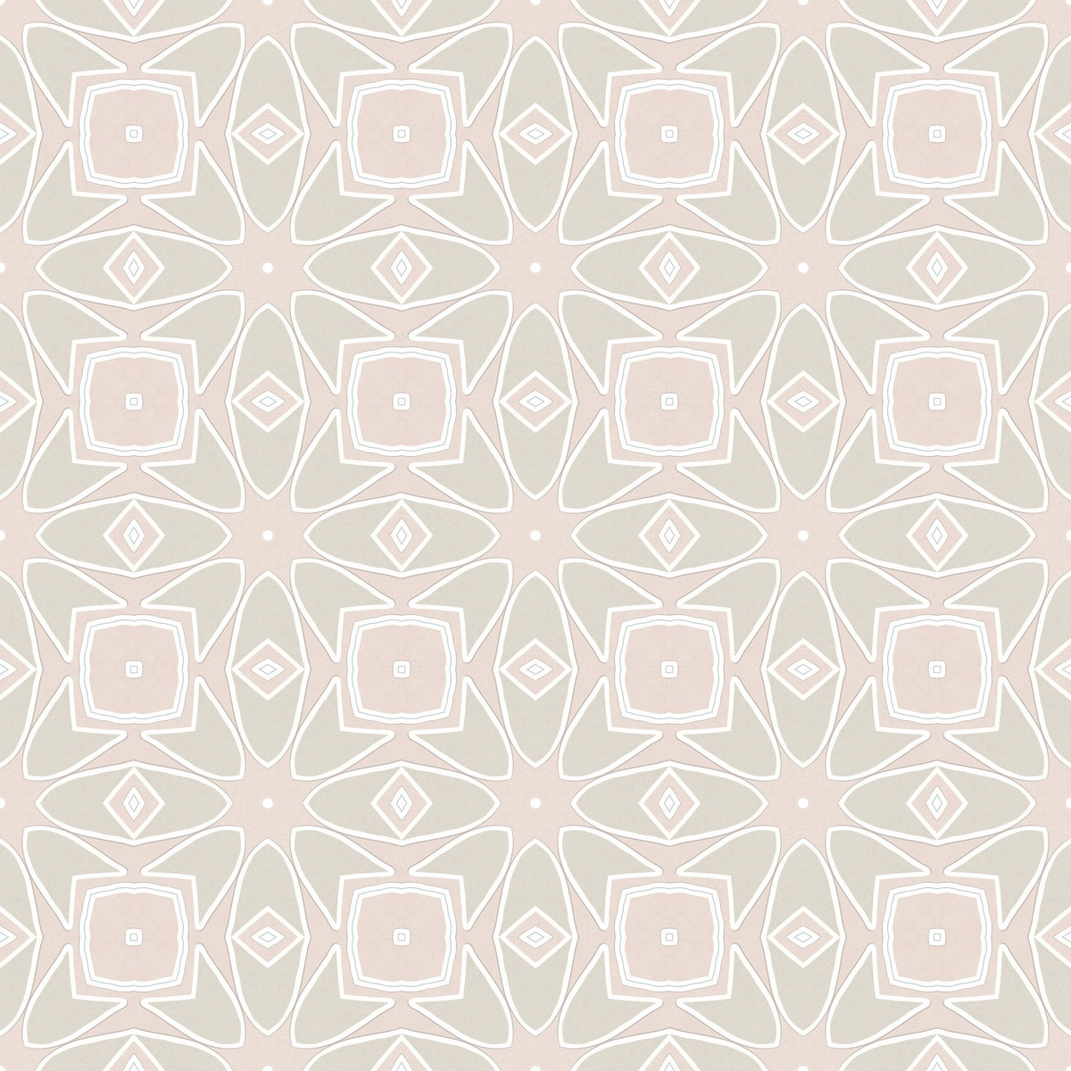 Zelij Tulips Mural Wallpaper - pure wallpaper artwork