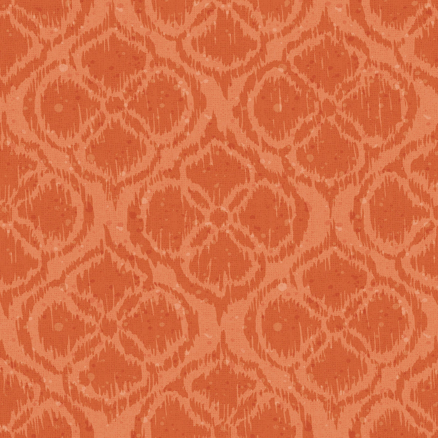 Harvest Slice Orange Mural Wallpaper