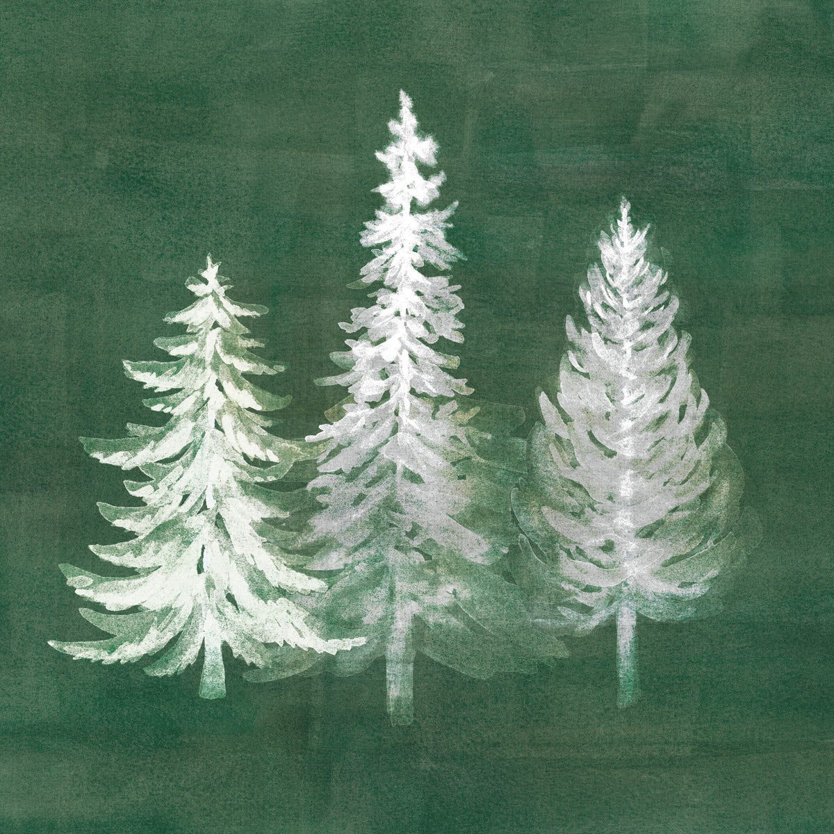 Wooded Winter Mural Wallpaper - pure wallpaper artwork