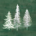 Wooded Winter Mural Wallpaper - pure wallpaper artwork