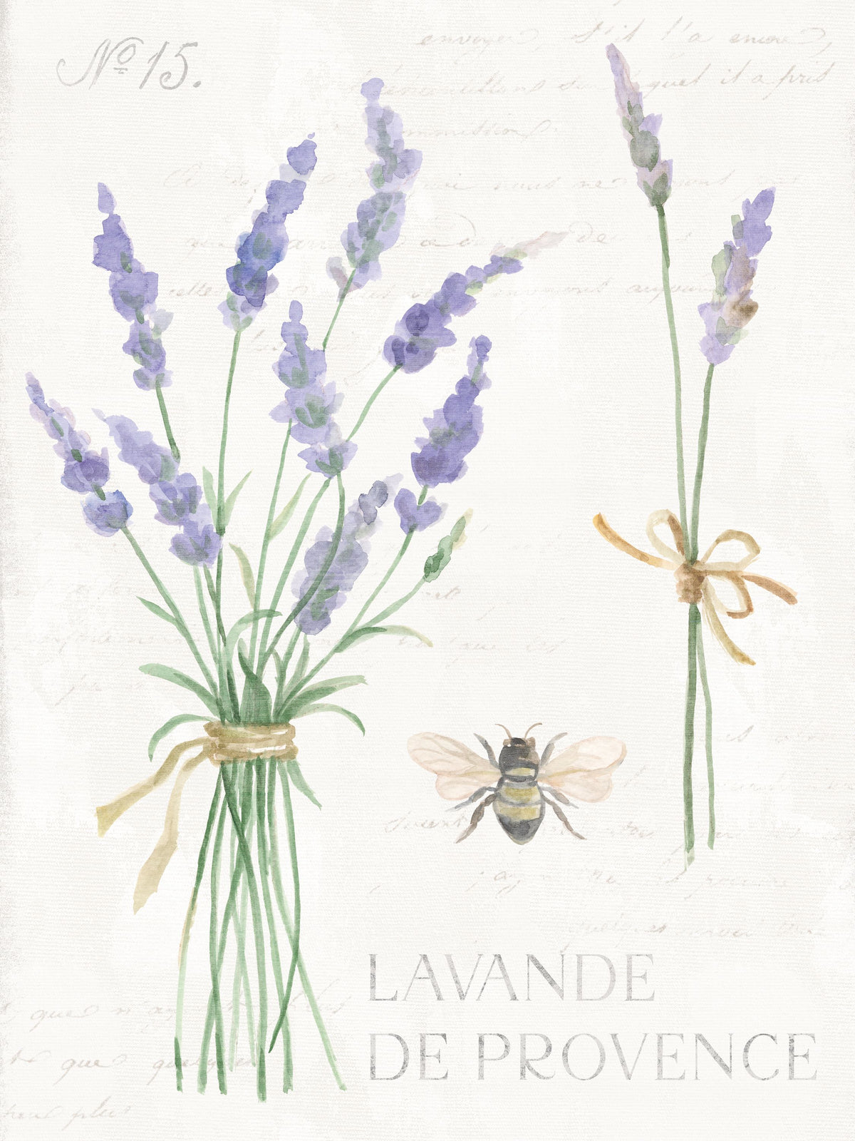 Lavender Fields V Mural Wallpaper - pure wallpaper artwork