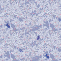 Cherry Tree Birds, Periwinkle Mural Wallpaper - pure wallpaper artwork