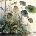 Jungle Still Life Mural Wallpaper - pure wallpaper artwork