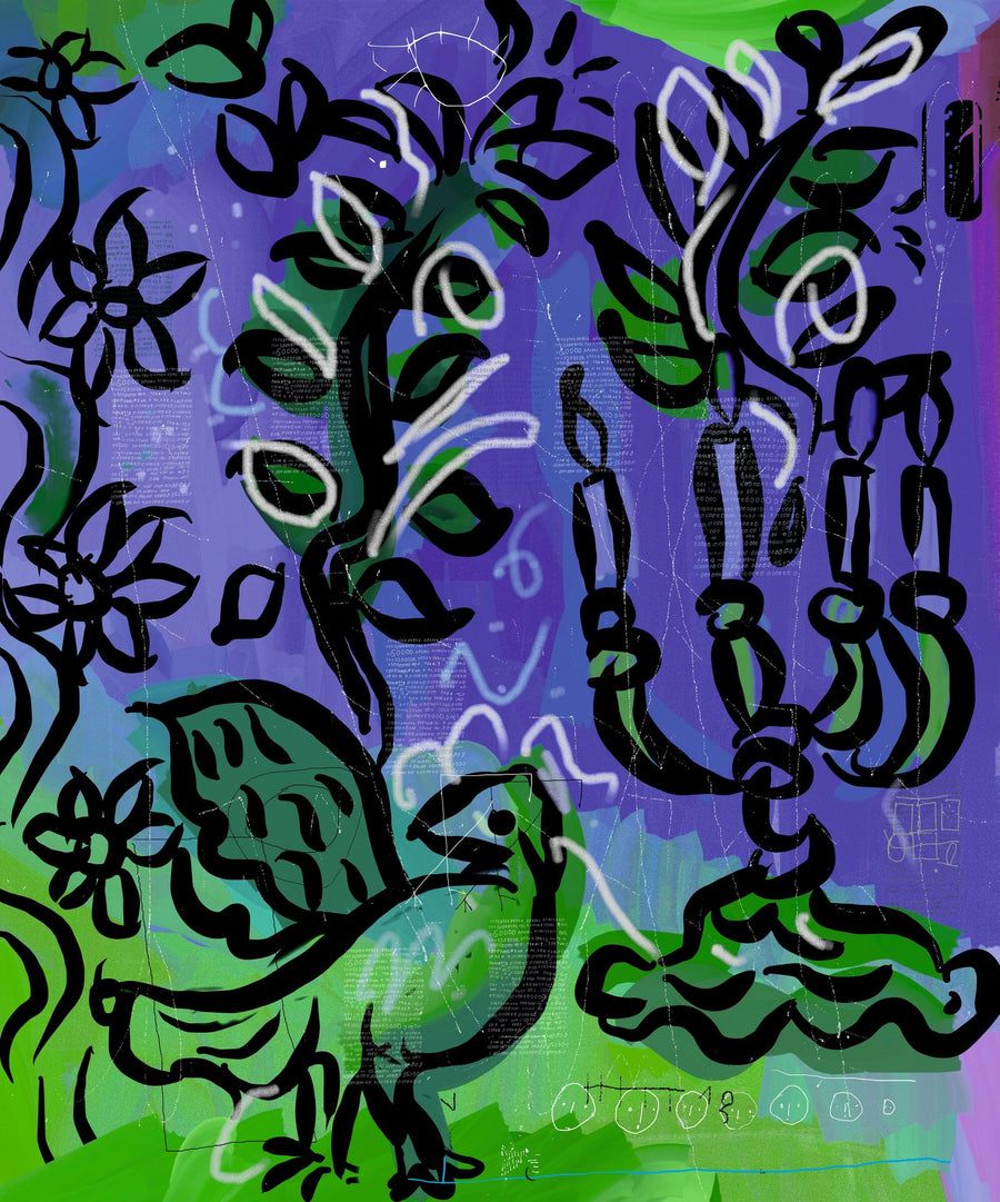 Graffiti Wallpaper Mural – Street Art Wall Mural – Quiet Castle printable artwork