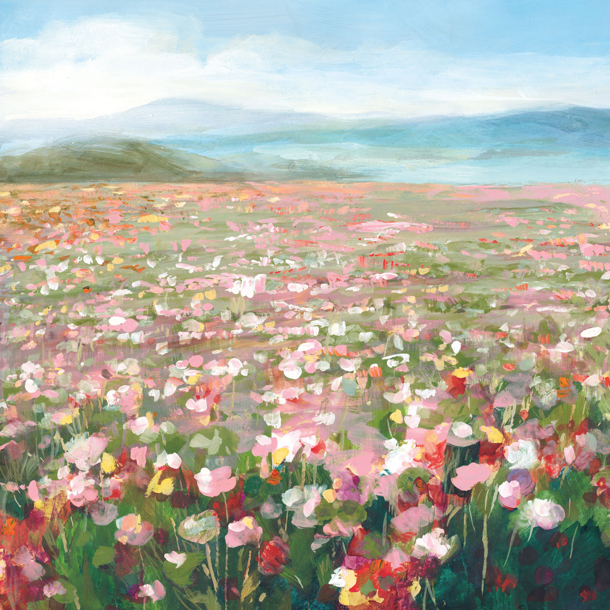 Headland Wildflowers III Mural Wallpaper - pure wallpaper artwork