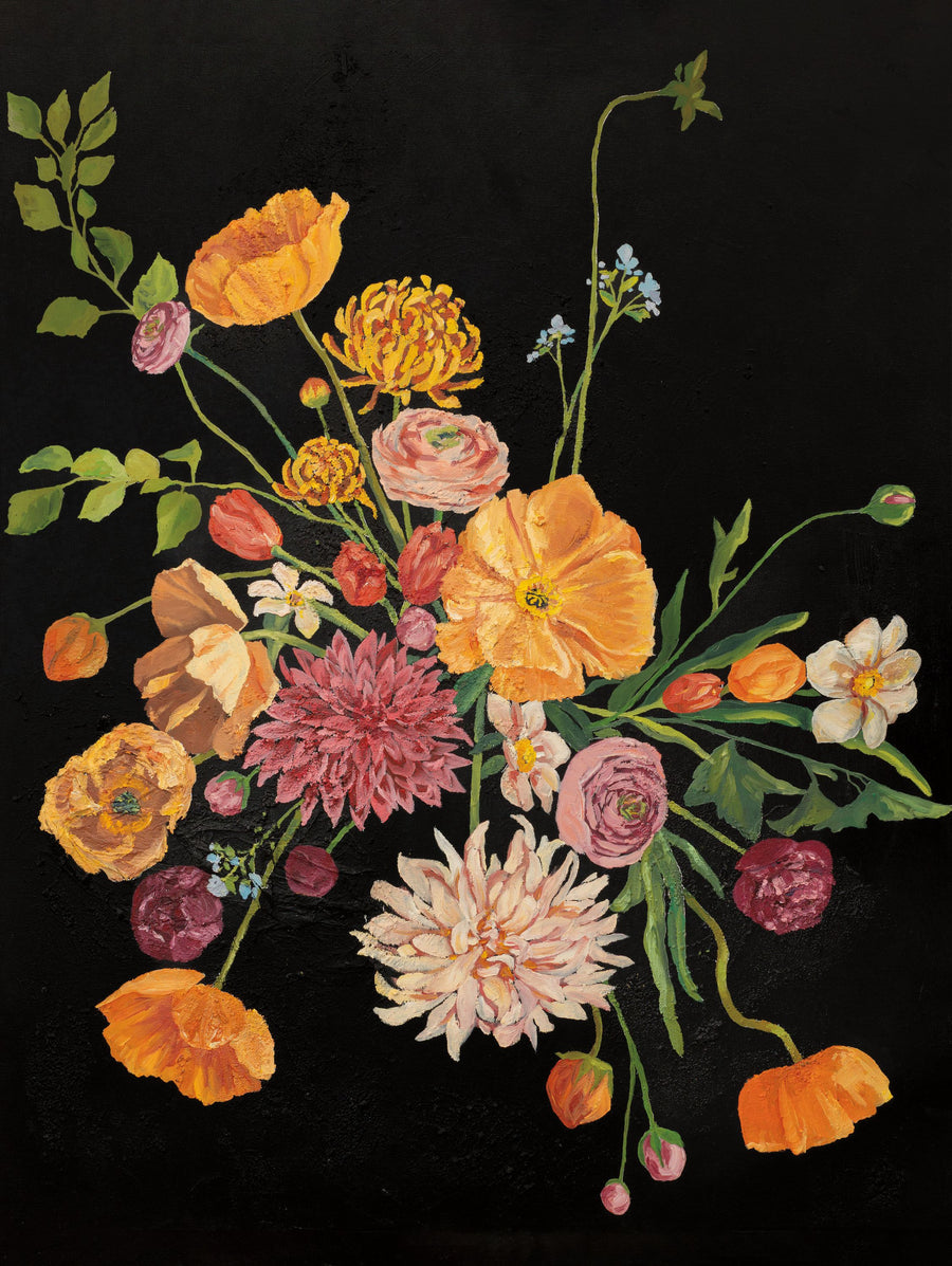 Floral Genesis Mural Wallpaper