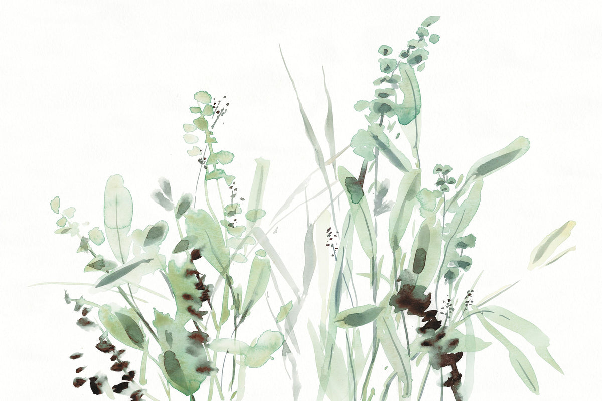Grass Fields Mural Wallpaper - pure wallpaper artwork