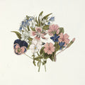 Pansy Party I Honeybloom Mural Wallpaper - pure wallpaper artwork