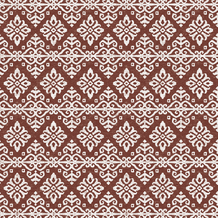 Amadora Squares Brown Mural Wallpaper