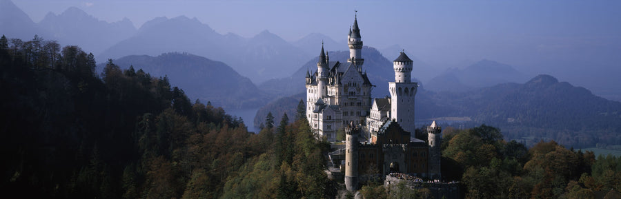 Enchanted Castle Realm Mural Wallpaper