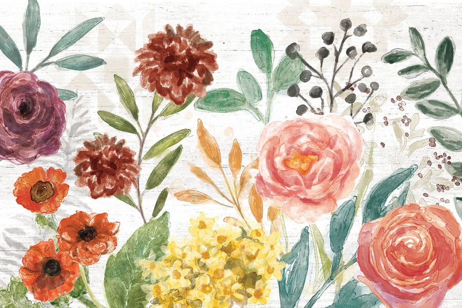 Flower Fest Mural Wallpaper