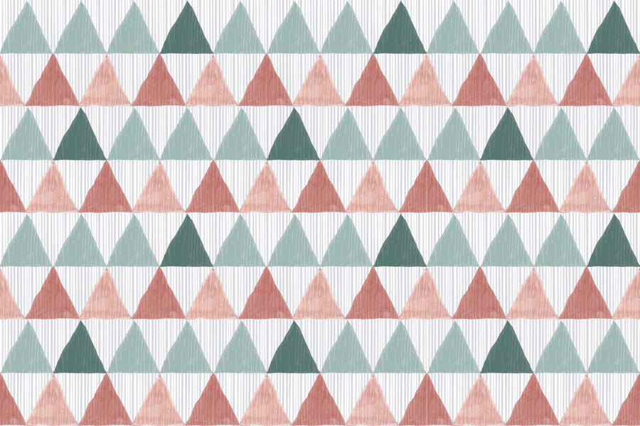 Ikat Pattern IV Mural Wallpaper