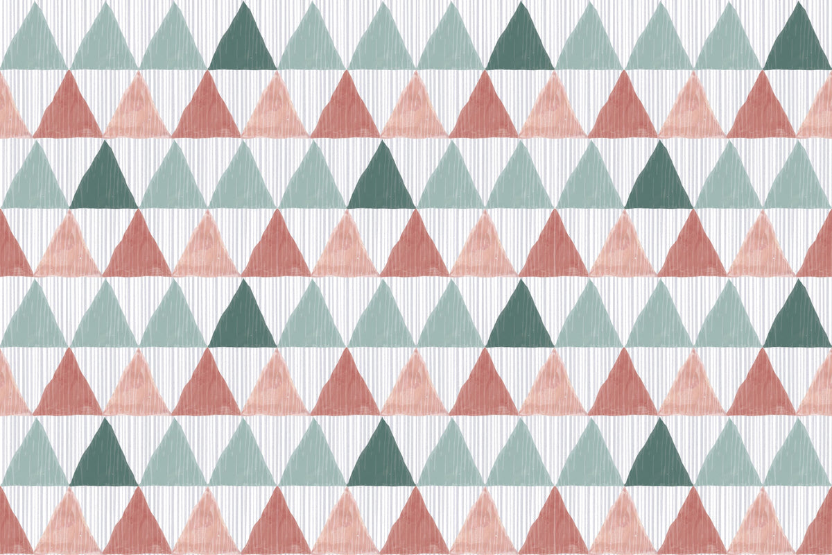 Ikat Pattern IV Mural Wallpaper - pure wallpaper artwork
