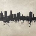 Port Elizabeth South Africa Skyline Concrete Mural Wallpaper - pure wallpaper artwork