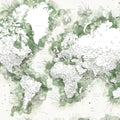 World Map Cities - Shawna Mural Wallpaper - pure wallpaper artwork
