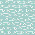 Seaside Fish Turqouise Mural Wallpaper - pure wallpaper artwork