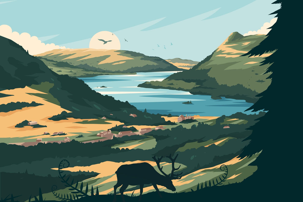 Travel Lake Windermere Mural Wallpaper - pure wallpaper artwork